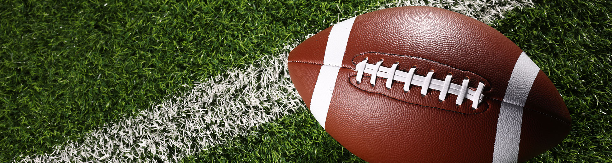 Football on a field