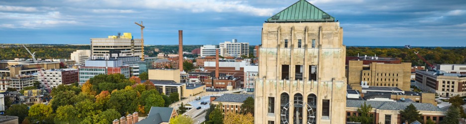 Ann Arbor, Michigan skyline