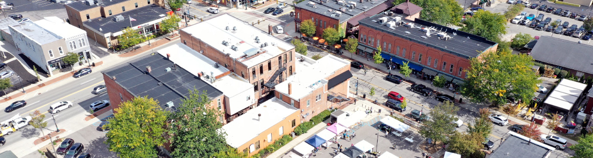 Aerial photo of Saline, Michigan