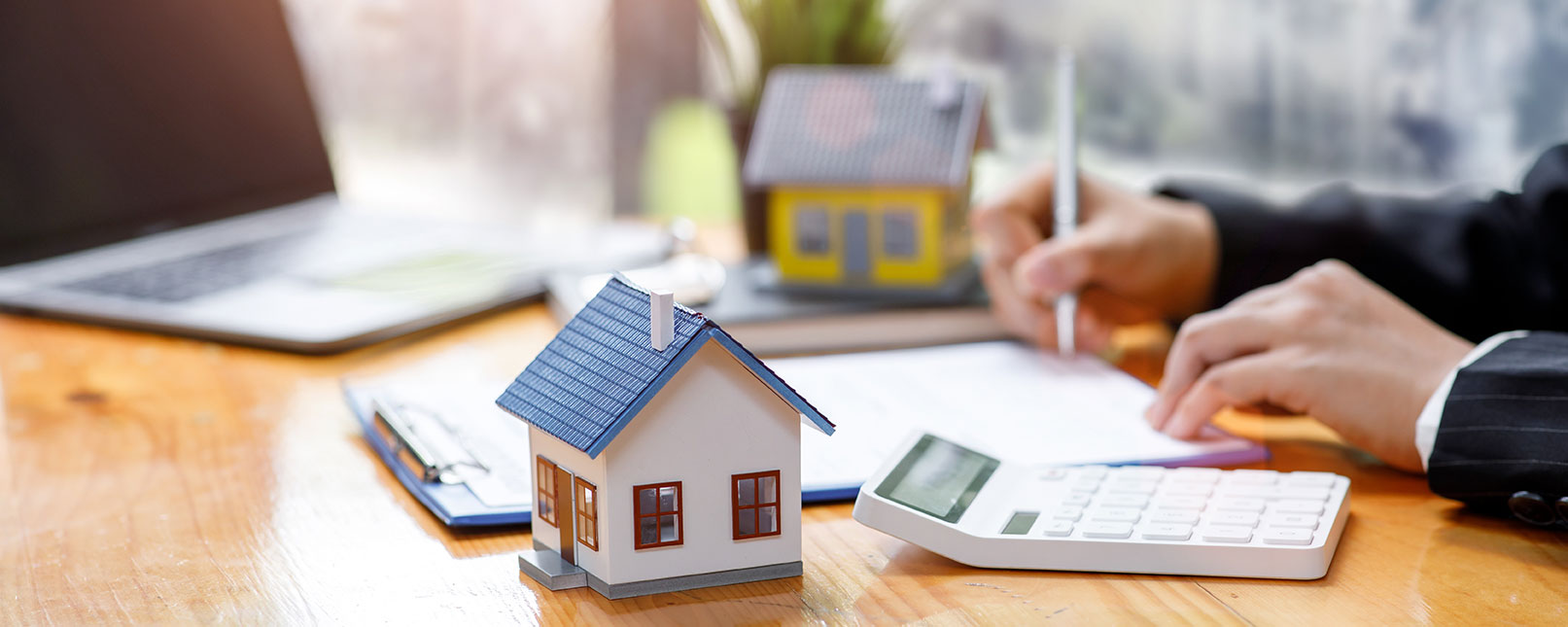 Home and calculator