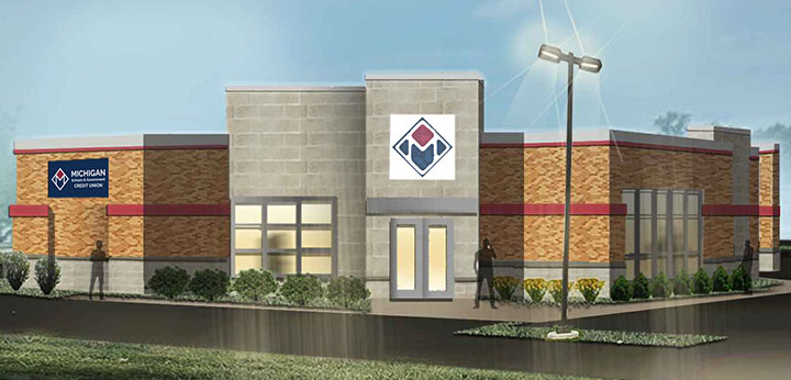 image of new bloomfield township branch office