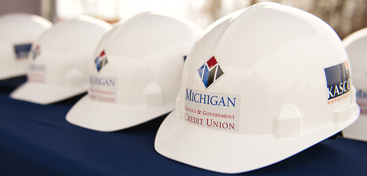 Construction hard hats